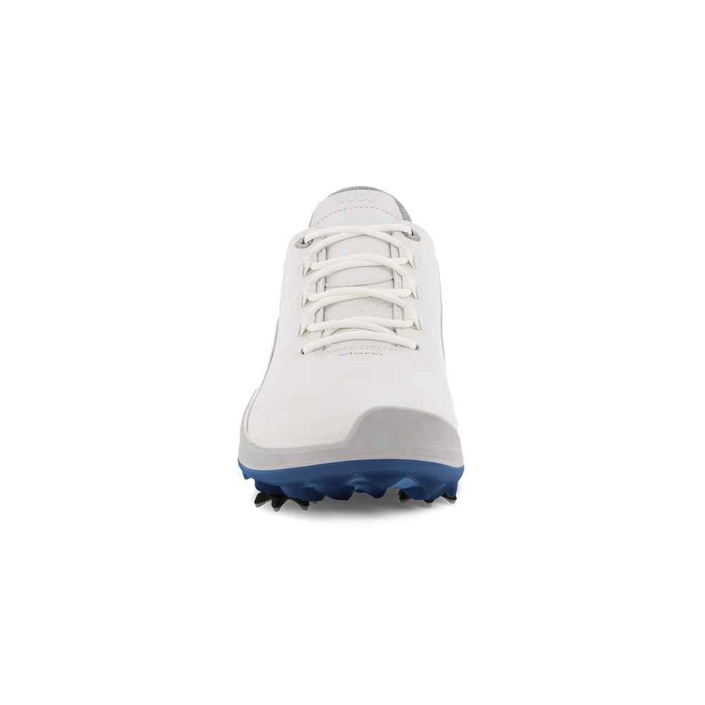 Zapatos De Golf Hombre - ECCO Biom G3 Cleated - Blancos - SOD695301